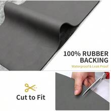 - Tapete de bao antideslizante con respaldo de goma, tapete de ducha absorbente de secado rpido, tapetes de bao de diatomita para suelo de bao, cocina gris oscuro, 40x 60 - gris oscuro + 1'11" x 1'4" (Rectangular) - Ver 6