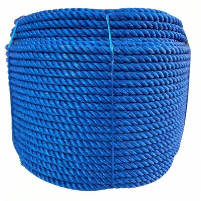 Corda  de Nylon Plastico Pesca  N°10 MM 100 Metros Torcida 3 pernas