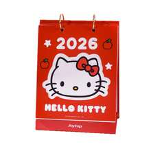 Sanrio 2026 Hello Kitty Cute Series Cute Desk Calendar KT Cat Genuine Cartoon Desktop Ornaments Vertical Calendar Ornaments Home Decor Christmas Decorations Room Decor Christmas