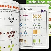 1pc 64 Pages, Addition And Subtraction Within 10, Mental Arithmetic Exercise Book, Preschool Mathematics Exercise Book, Formula Decomposition Calculation Book Based On Pictures, Fun Arithmetic Problem Book, Suitable For Children Aged 3 To 8 - Multicolor - View 2