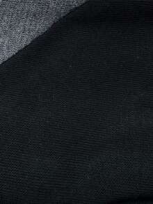 Conjunto de pants deportivo y casual para hombre, colores lisos, sin estampados, tela de poliéster, algodón y spandex, apto para temporadas de primavera y verano. pants de ajuste regular con bota semi-entubada, talle de cintura natural, bolsillos laterales funcionales con cremallera. Sudadera deportiva, cuello redondo con capucha, silueta de ajuste regular, cierre con cremallera y bolsillos frontales funcionales. Muy fresco y cómodo, ideal para hacer deporte al aire libre, caminata en el parque o para ir al gimnasio. - Negro - Ver 3