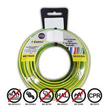 EDM 28508 Halogen-Free Flexible Cable Reel, Two-Color, 4 Mm, 50 M, Two-Color - Multicolor - View 1