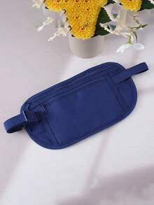 Invisible Travel Waist Packs Pouch For Passport Hidden Belt Security Wallet Case Practical Multi-Functional Waist Bag Casual Waist Bag Lightweight Belt Bag For Daily Use For Workout Running Hiking Cycling Exercise School And Home Use Travel Essentials