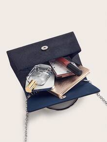 Borsetta Gretel elegante e semplice, borsa a spalla blu navy elegante e alla moda, adatta per feste, matrimoni, cene, banchetti serali delle donne, adatta per ragazze alla moda, signore, donne, molto adatta per feste, matrimoni, balli, cene/banchetti, è il miglior regalo per le donne