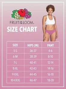 Fruit of Loom Beyondsoft - Ropa Interior para Mujer, súper Suave, diseñPensando en la Comodidad, Disponible en Tallas Grandes - Brief - Mezcla de algodón - 12 unidades - Ver 6
