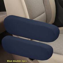 1pc/2pcs/4pcs Car Armrest Protective Cover, Length 34 Cm 13.39 In , Wear-Resistant, Scratch Resistant, Beautiful And Generous, Universal Box Type Truck, Passenger Car Armrest Gloves, Elastic Fabric, Polyester Fiber, 9 Colors To Choose From, Black, Gray, Beige, Coffee Color, Wine Red, Blue, Green, Pink, White,