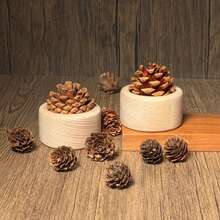 1 Stück Holz Ätherisches Öl Diffuser - Natürliches Tannenzapfen Design. Dieser kompakte zylindrische Diffuser benötigt keine Batterien und ist ideal für den Heimgebrauch, Feierlichkeiten, Partygeschenke, Büros, Autos, Schränke, Yoga-Studios und Spas. Perfekt für Schlafzimmer Dekoration, Wohndekoration, Diffusion ätherischer Öle und als Geschenk.