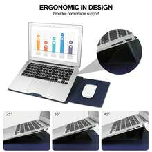 15-16 英寸防水皮革笔记本电脑保护套，带散热功能和可调节笔记本电脑支架，适用于 MacBook Pro 16、MSI Katana 16 (2025) - 彩色 - 查看 8