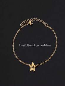 1pc Fashion Cross Initial Bracelet Men Gold Color Stainless Steel Cuban Chain Bracelets For Men