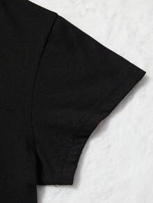 Custom Picture Printed T-Shirt, Casual Short-Sleeved Round Neck T-Shirt Spring/Summer, Women's Wear