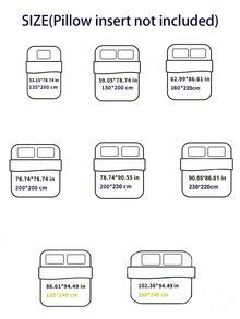 柔软超细纤维羽绒被套，经典几何图案 - 最佳 3 件套被套/被罩床上用品套装 - 包含 1 个羽绒被套和 1/2 个枕套 - 价格实惠，品质上乘 - 适用于单人床或双人床