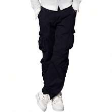 Men's  Cargo Pants - 藍色 - 查看 1