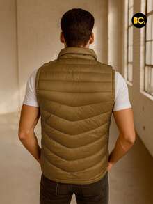 Big City Men Winter Coats - 棕色 - 查看 4