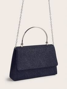 Borsetta Gretel elegante e semplice, borsa a spalla blu navy elegante e alla moda, adatta per feste, matrimoni, cene, banchetti serali delle donne, adatta per ragazze alla moda, signore, donne, molto adatta per feste, matrimoni, balli, cene/banchetti, è il miglior regalo per le donne