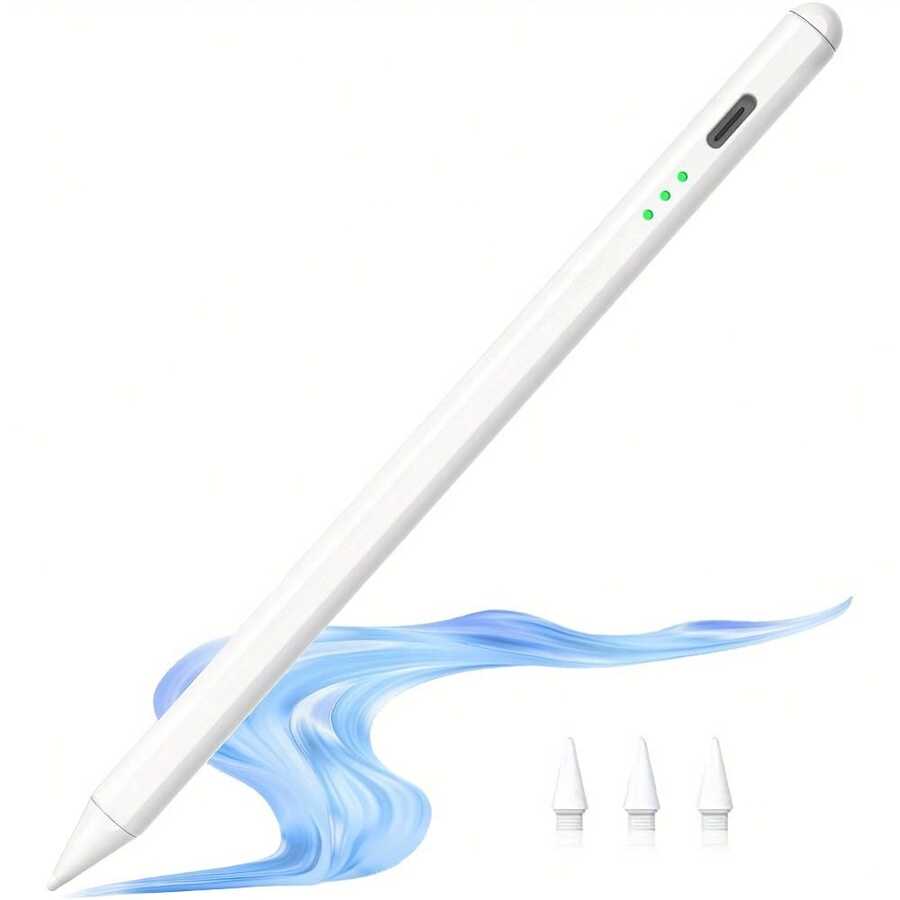 ​​Universal Stylus Pen For All Touch Screens - Compatible With IPhone, IPad, Android Tablets, Microsoft Surface Pro & Other Touch Screen Devices​ - trắng - Xem 1