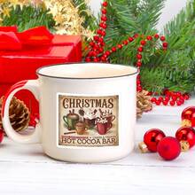 20pcs Vintage Christmas Stickers, Festive Designs With Snowman, Santa & Xmas Tree, Funny Stickers For Candy Bag, Coffee Cups & Party Favor Decor, Holiday Gifts, Christmas Labels Stickers