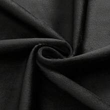 2 Panel Vintage Velvet Curtains, Back Tab Curtains For Living Room, Bedroom And Dining Room, Soft Drape With Good Home Decoration Curtains - 黑色 - 查看 7