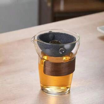 Rotation Glass Tea Maker Infuser Poreless Filtration Teapot Semi-Automatic Teaware For Home Office Travel Gong Fu Tea Set