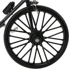 Ornamento de Bicicleta, Adorno de Bicicleta para Decorar Escrito Negro - Metálico - Ver 10