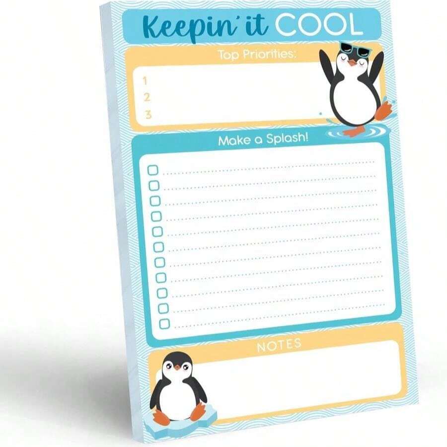 Daily To Do List Notepad - 50 Sheets 55 X 85