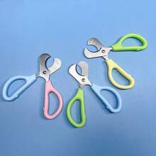 Ciseaux multifonctions, ciseaux de ménage, petits ciseaux courbés, ciseaux en acier inoxydable, ciseaux à double tranchant tranchants, vente directe d'usine