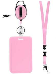 Zestaw personalizowanych uchwytów na identyfikatory, zwijany uchwyt na identyfikator, smycz, uchwyt na identyfikator, identyfikator na klatkę piersiową, odpinany smycz, w tym smycz, zwijany klips, identyfikator, odpowiedni do personalizowanych uchwytów na karty pracy, legitymacja studencka na sezon szkolny, karta na posiłek, karta autobusowa, uchwyt na kartę użyteczności publicznej, artykuły biurowe i szkolne, dekoracja świąteczna