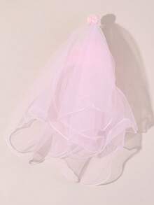 1 Stück Geburtstagsfest Farbverlauf Stereoskopischer Kegel Geburtstags-Haarreif für Mädchen, Mesh Dekor Haarband Haraccessoires Fröhlicher Geburtstag