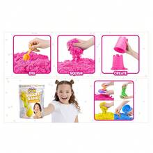 ZURU Oosh Slime Smart Sand Large Foil Bag 1000g, Moldable, Squishable Into Any Shape, Smart Sand For Girls And Kids (Random) - Oosh Slime Smart Sand 1000g - View 8