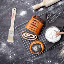 Zenker 42896 Pincel para repostería de madera pincel de cocina utensilio para hornear madera 19 cm color beige - Beis - Ver 2