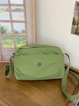 Nueva bolsa cuadrada pequeña de moda con textura y diseño minimalista retro, bolso de hombro y bandolera casual único para mujer