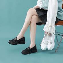 Women Loafers Shoes - màu đen - Xem 3