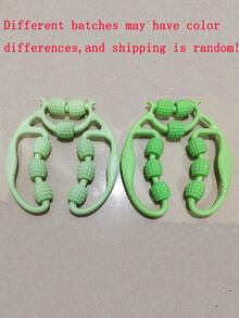 9环腿部肌肉拉伸放松按摩器，腿部塑形工具，足部按摩环，腿部夹，小腿按摩滚轮 - 万圣节、圣诞节、返校礼物