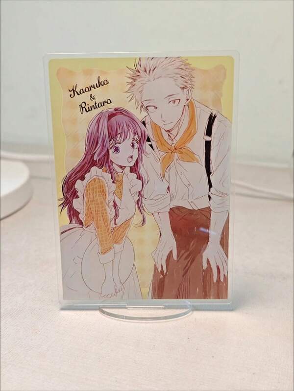 Regalos para fiestas de festivales - Productos de anime, Kaoru Hana Wa Rin To Saku - Placa vertical acrílica decorativa, Decoración vertical de escritorio acrílica, Exhibición de personajes de acción, Decoración de escritorio y hogar, Coleccionables, Regalo perfecto para amigos, Se puede usar como decoración para salas de estar, salas de estudio, escritorios, oficinas, autos, dormitorios, tiendas, etc. Muy adecuado para exhibir
