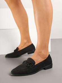 Vices Openwork Moccasins With Leather Insole - Black - View 2