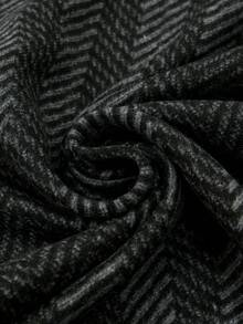 1 pieza Bufanda cálida y sencilla de estilo caballero de 30*180cm, adecuada para negocios, salidas y uso diario, otoño/invierno