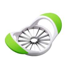 16pcs Stainless Steel Apple & Pear Corer Slicer Set - With Sharp Blades, Heavy Duty Manual Fruit Cutter, Ergonomic Non-Slip Handle Design, Durable 430 Stainless Steel & ABS, Suitable For Home And Professional Kitchen Use - And Easy To Clean, Time-Saving Fruit Prep Tool - Multicolor - View 16