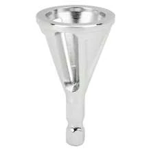 FTVOGUE Die Steel Herramienta de Desbordamiento de Mayor Dureza, Hecha de Acero Die CR12Mov, Hex y Diseo de Vstago Triangular para Chuck de Taladro Elctrico, Puede Trabajar con Simulacros #2 - inicial - Ver 5