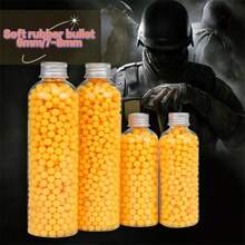 Upgraded 6mm Soft Gel Bullets, 7-8mm Bottle Water Bullets, Plastic Hard Bullets, Orange Plastic Hard Bullets, Silver Weighted Plastic Hard Bullets, 7-8mm Soft Gel Bullets, Bulk/Bottle Packaging, Safer Cushioning And More Durable - Multicolor - View 6
