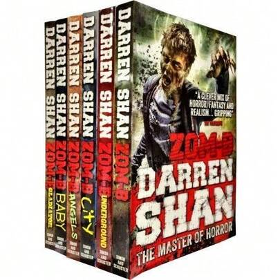 Zom B Zombies Walking Dead Resident Evil New Series 6 Books Set Collection By Darren Shan Zom-B An..