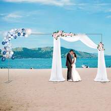 Party Backdrops - Silver - View 4