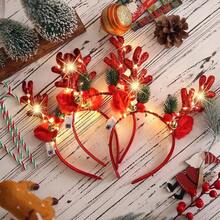 Forest Elk Headband Jewelry Christmas Red Antler Headband Hair Accessories Hairpin Headdress Christmas Gifts Christmas Decorations Party Supplies Gifts For Family And Friends Free Gift Free Shipping Items Quick Ship Items Free Trial Centerchristmas Decoration XMAS Decor Christmas Tree Gift Decor Thanksgiving Wedding Home Decor Home Decor Fall Decor Autumn Decor Birthday Decorations For Gifts Party Supplies Indoor Outdoor Garden Holiday Festival Decor Halloween Decor Wall Decor Halloween Ornaments