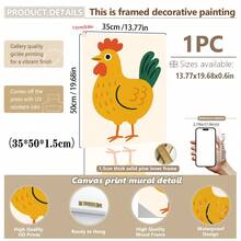 1 gerahmtes/Leinwand Wandkunst, Dinosaurier Tier Thema Dekoration. Badezimmer Wanddekoration. Themen Poster, Schlafzimmer Dekoration, Raumdekoration, Heimdekoration, Ornamente, Winterdekoration für Zuhause, Wanddekoration. Geeignet für Kinderzimmer, Kinderzimmer, Jungen- und Mädchen-Partyräume, Kita-Klassenzimmer Dekoration, wasserfestes Material. Kopfteil Dekorative Tapete, Party Deko Geschenke. Badezimmer Wanddekoration.