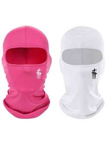 1/2pcs Unisex Balaclava Ski Mask, Windproof Face Cover For Cycling, Skiing, Outdoor Activities, Daily Use - Multicolor - View 4