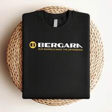 180g pure Cotton Bergara Guns Firearms Men's Black Size S to 3XL streetwear female Top For Everyday Wear Summer Print Round Neck Short Sleeve designer clothes Comfortable Breathable Versatile Slightly Women Top Graphic Tees Stretched Soft Casual - Negro - Ver 3