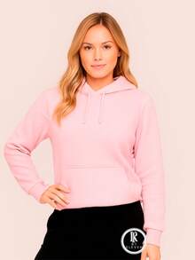Women Sweatshirts - Baby Pink - View 2