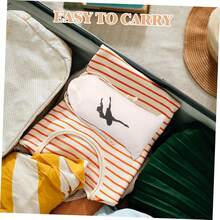 3 piezas Bolsa de con Cordón para Zapatos de Ballet para Niñas Bolsas Portátiles para Guardar Zapatillas Puntas y Accesorios de Baile Organizador y de Limpiar - 1 - Ver 8