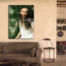 1pc High-Definition Unframed Canvas Poster - Music Album Covers By Rock & Hip-Hop Artists, Perfect For Living Room, Bedroom, Office Decor - Modern Wall Art Print