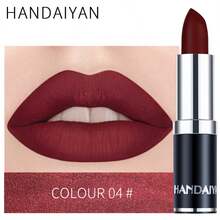 HANDAIYAN Matte Moisturizing Lipstick, Velvet Lipstick, Music Festival Makeup, Party & Travel Portable, 3.5g Net Content, Back To School, Face Painting, Cosmetics, Suitable For Women, Suitable For Winter/Spring, Fashion Styling, Suitable For Birthday/Valentine's Day/Mother's Day Gifts, Essential For Carnival Parties, Best Color Selection - Chic - View 12