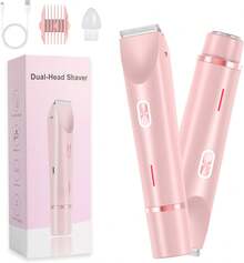 Depiladora 2 En 1 Rasuradora Electrica Mujer, Depiladora Electrica Mujer,Afeitadora Corporal para Mujer,para Bikini Axilas Brazos - 1 - Ver 5