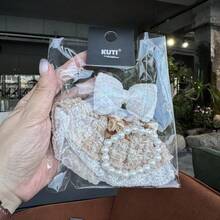 1/2/3rd Generation Cute Pullbubu Blind Box Plush Doll Pendant, Pullbubu Brown & Black Outfit Set - Multicolor - View 11